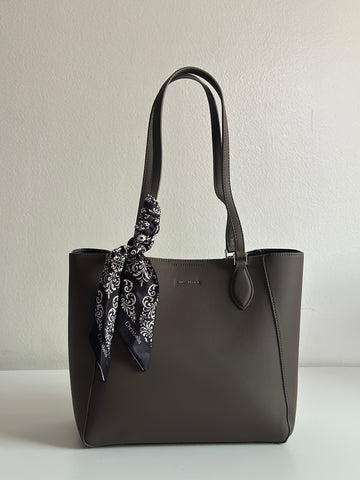 Chrisbella Elegant Tote Bag with Scarf & Wallet β 35.5cm