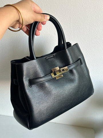 Chrisbella Structured Top Handle Bag with Wallet