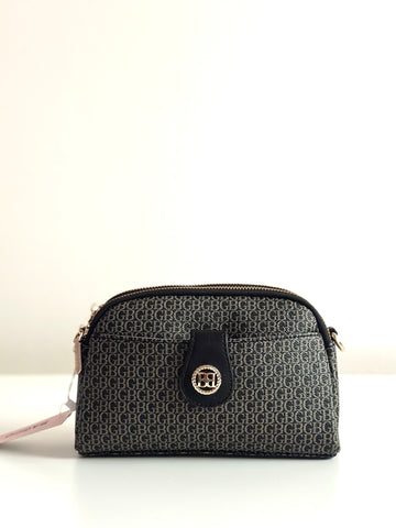 Bag o Monogram Crossbody Bag with Dual Compartments