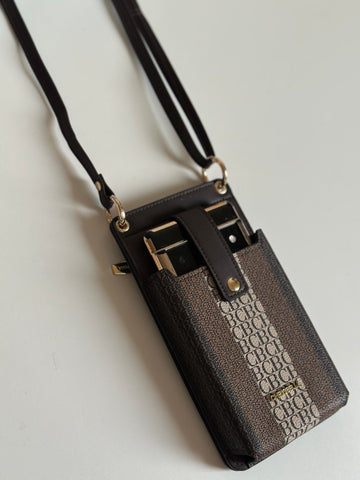 CB Monogram Crossbody Phone Bag