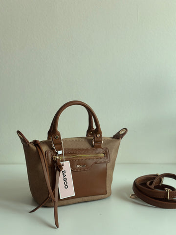 Mini Structured Tote with Front Zip Pocket – BAGCO