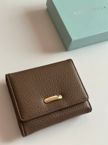 Chrisbella Tri-Fold Wallet- Minimalist