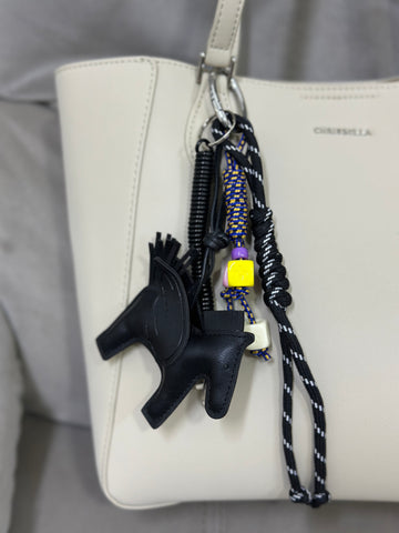 Pegasus Bag Charm – Colorful & Playful Keychain Accessory