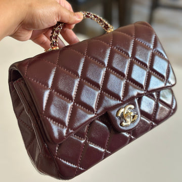 Inspired Medium Flap with Top Handle