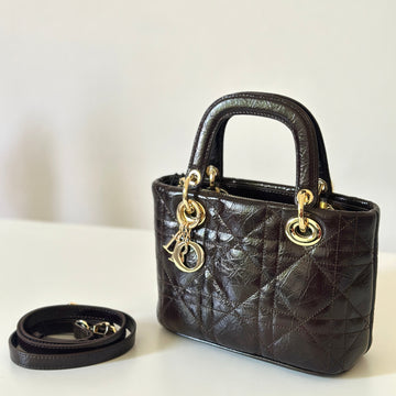 Inspired Eggplant Color Handbag