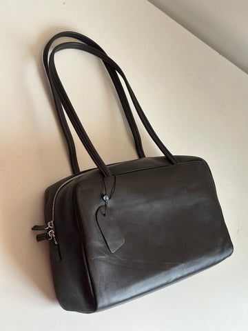 Classic Everyday Shoulder Bag | Minimalist Soft Leather Tote