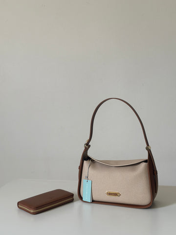 Chrisbella Minimalist Black Shoulder Bag