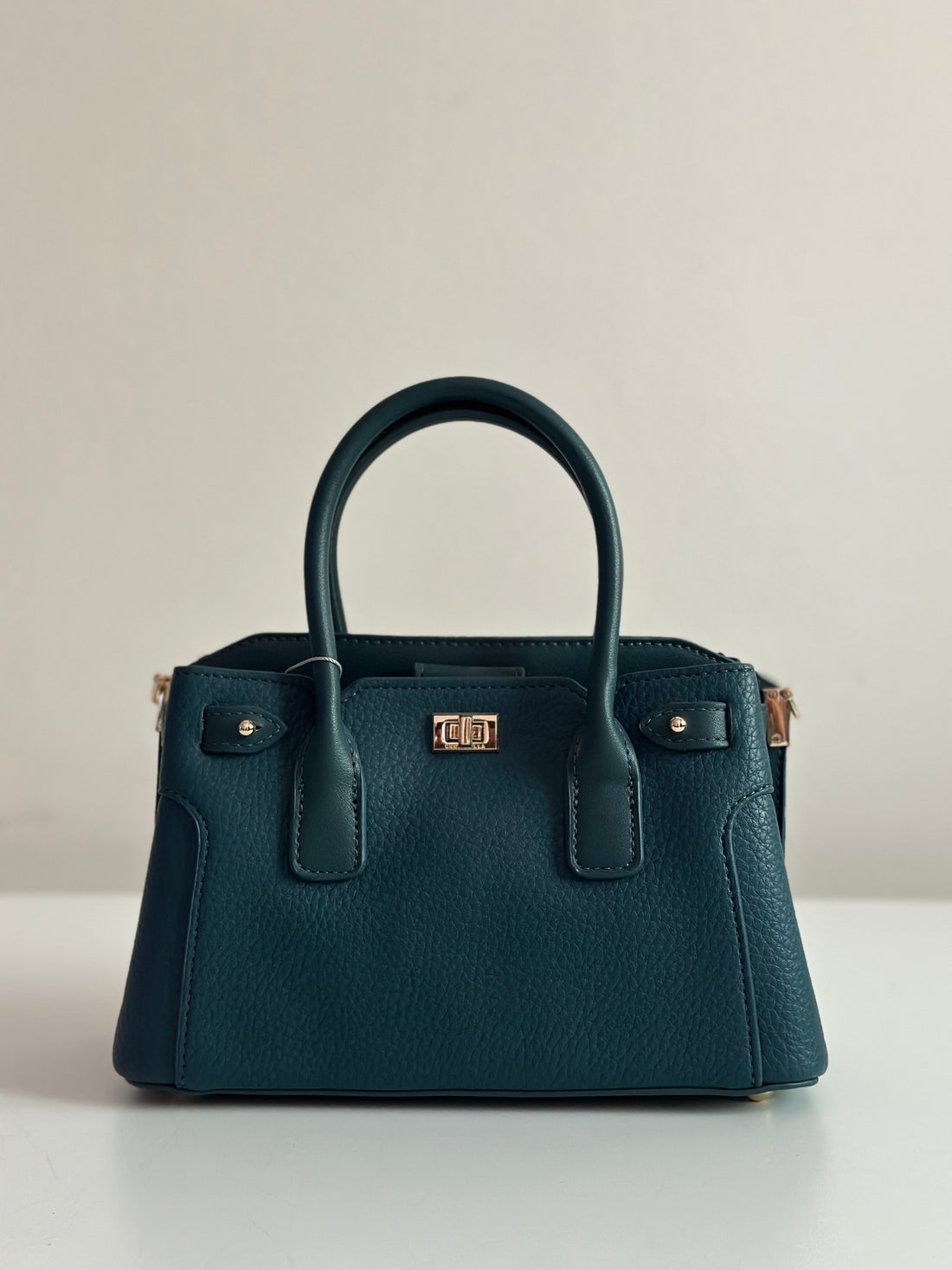 Chrisbella Structured Top-Handle Satchel
