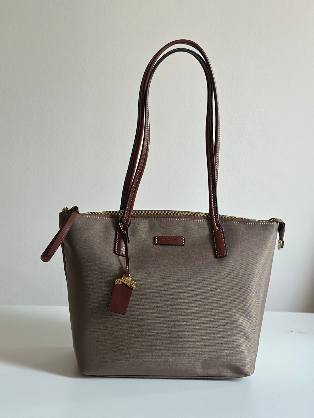 Classic Nylon Work Tote Bag