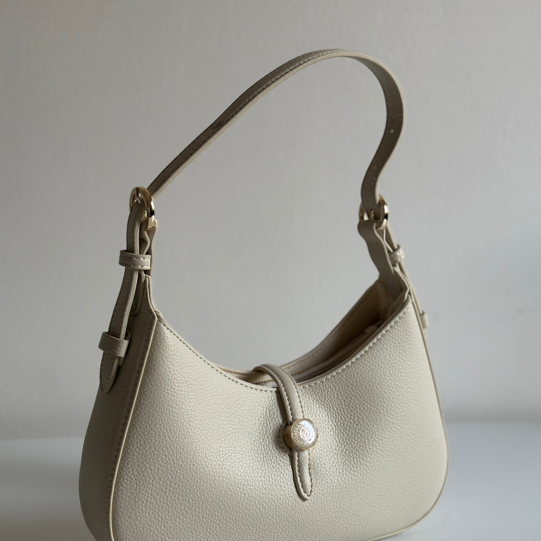 Chrisbella Minimalist Shoulder & Crossbody Bag – Elegant Dual Strap Design