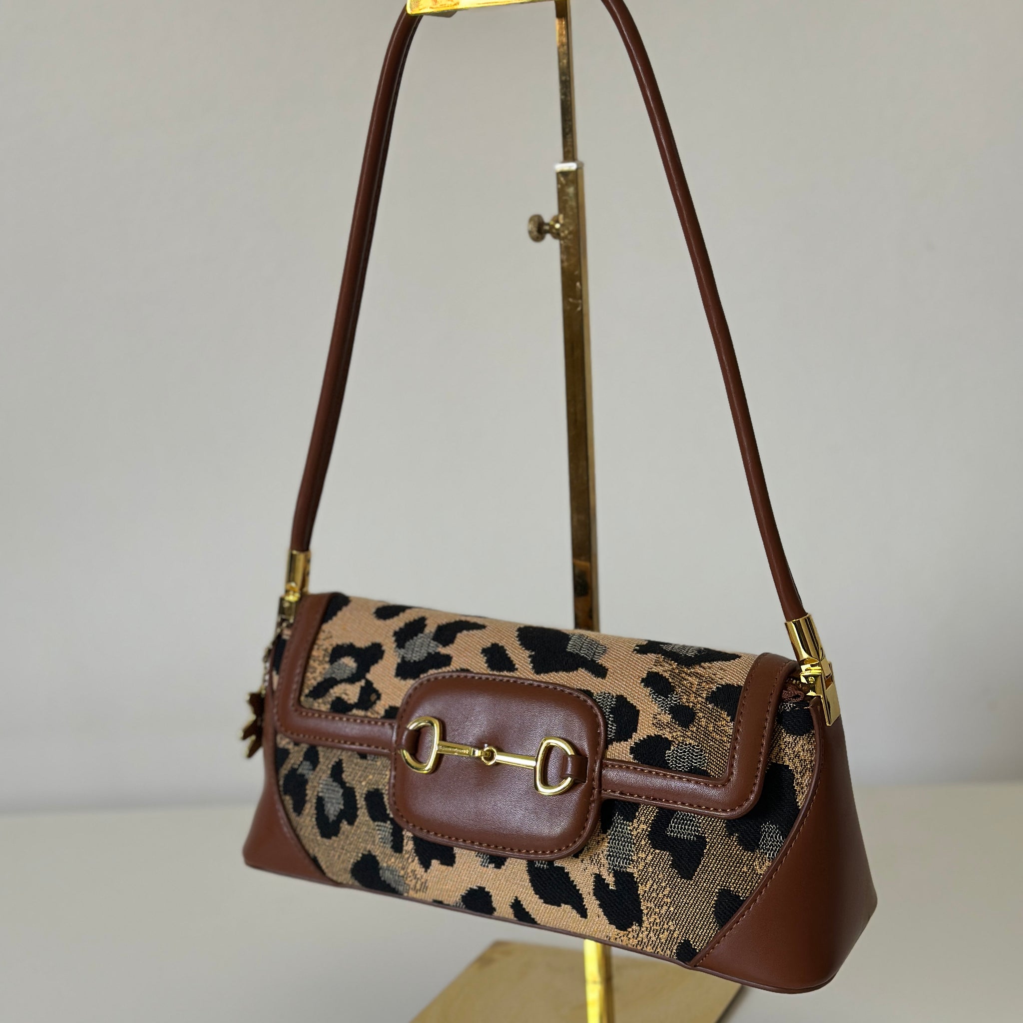 Leopard Print Shoulder Bag Collection – Classic & Crescent
