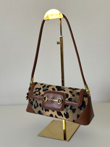 Leopard Print Shoulder Bag Collection – Classic & Crescent