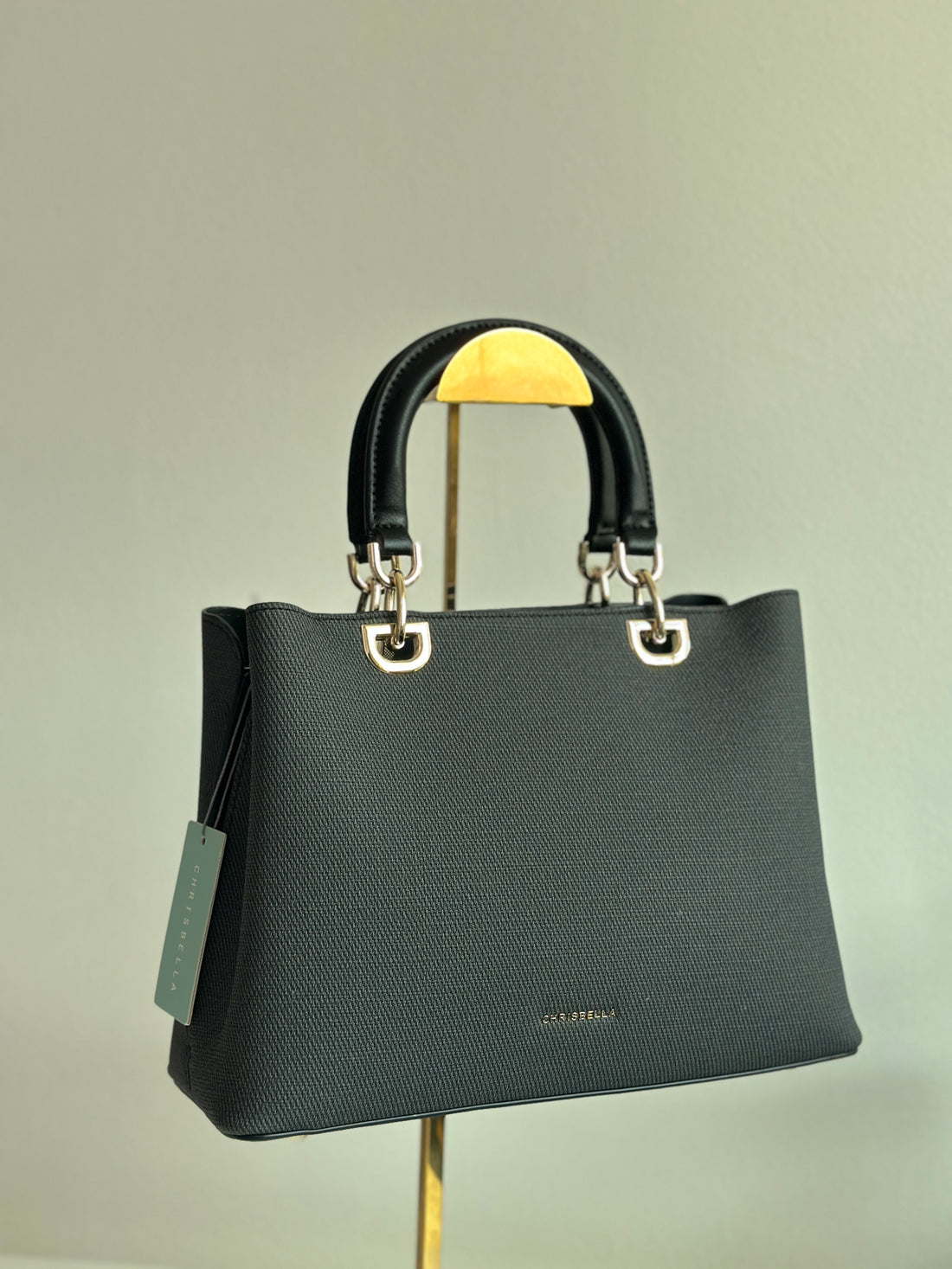 Chrisbella Structured Classic Hand Bag