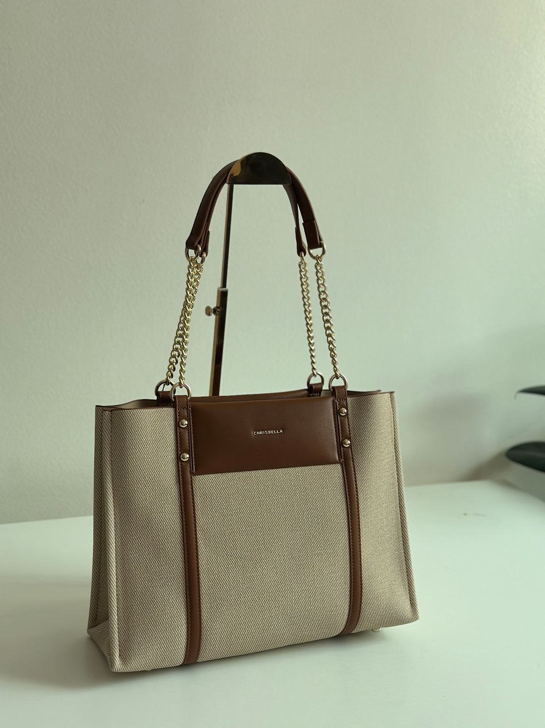 Chrisbella Chain Strap Tote