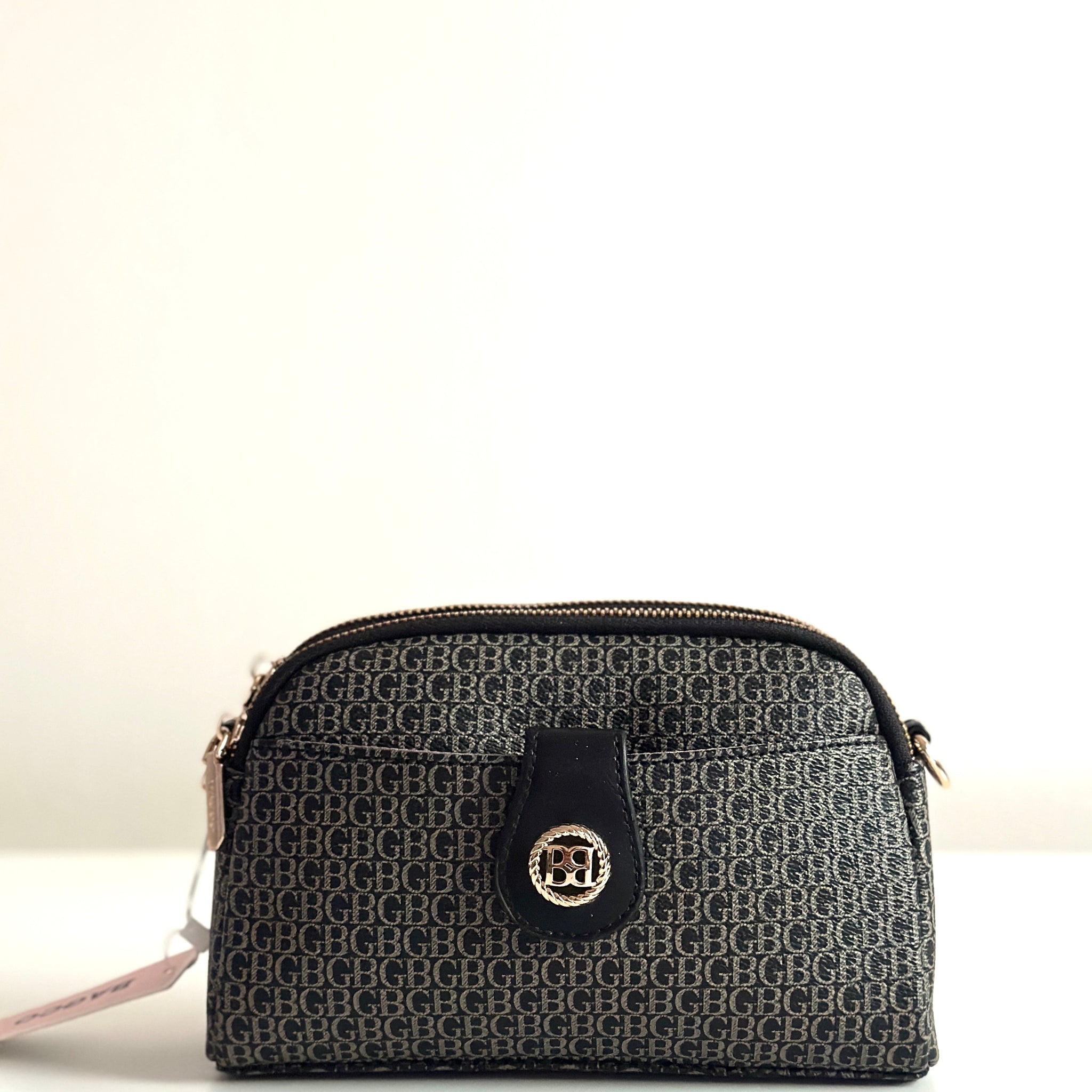 Bag o Monogram Crossbody Bag with Dual Compartments