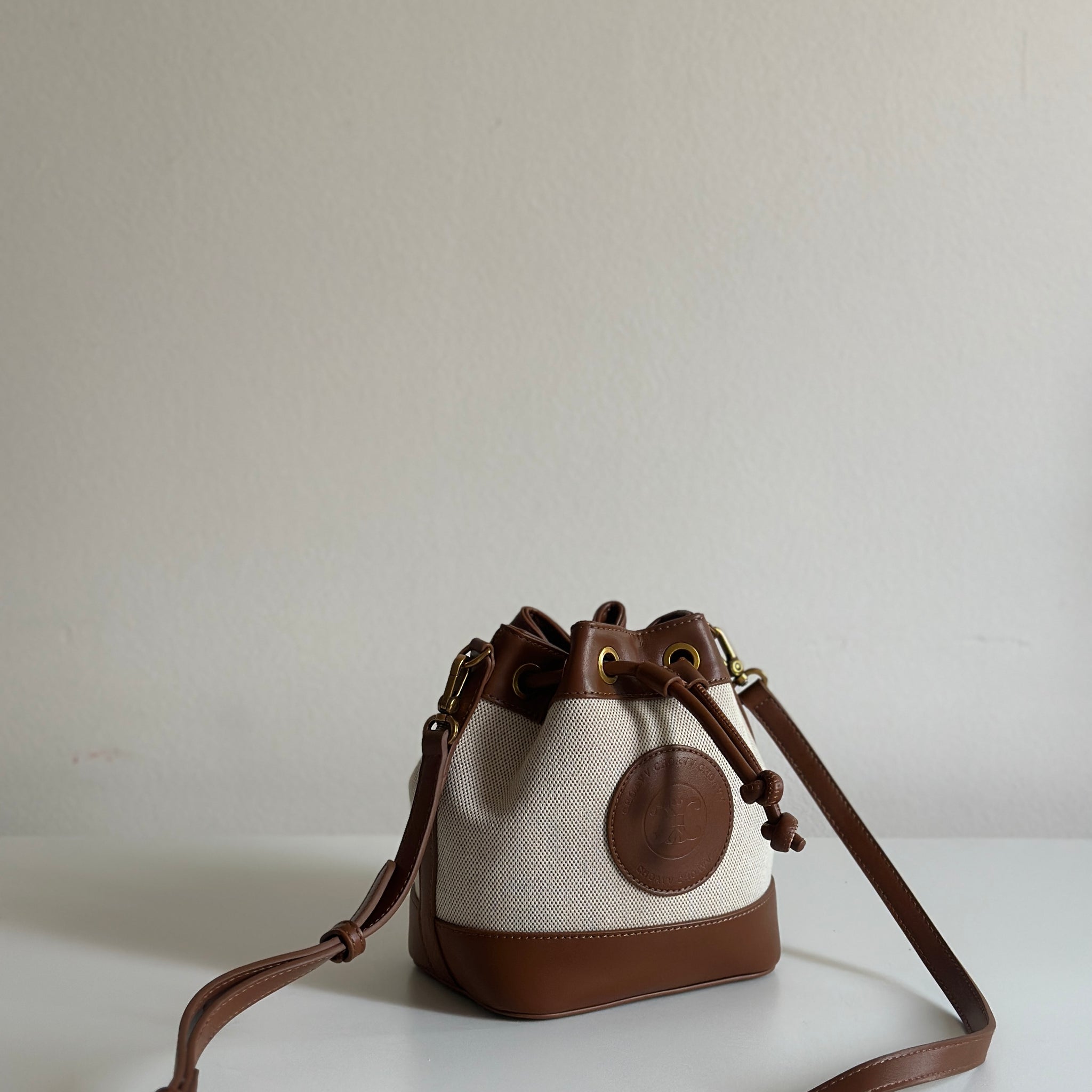 Classic Canvas Bucket Bag