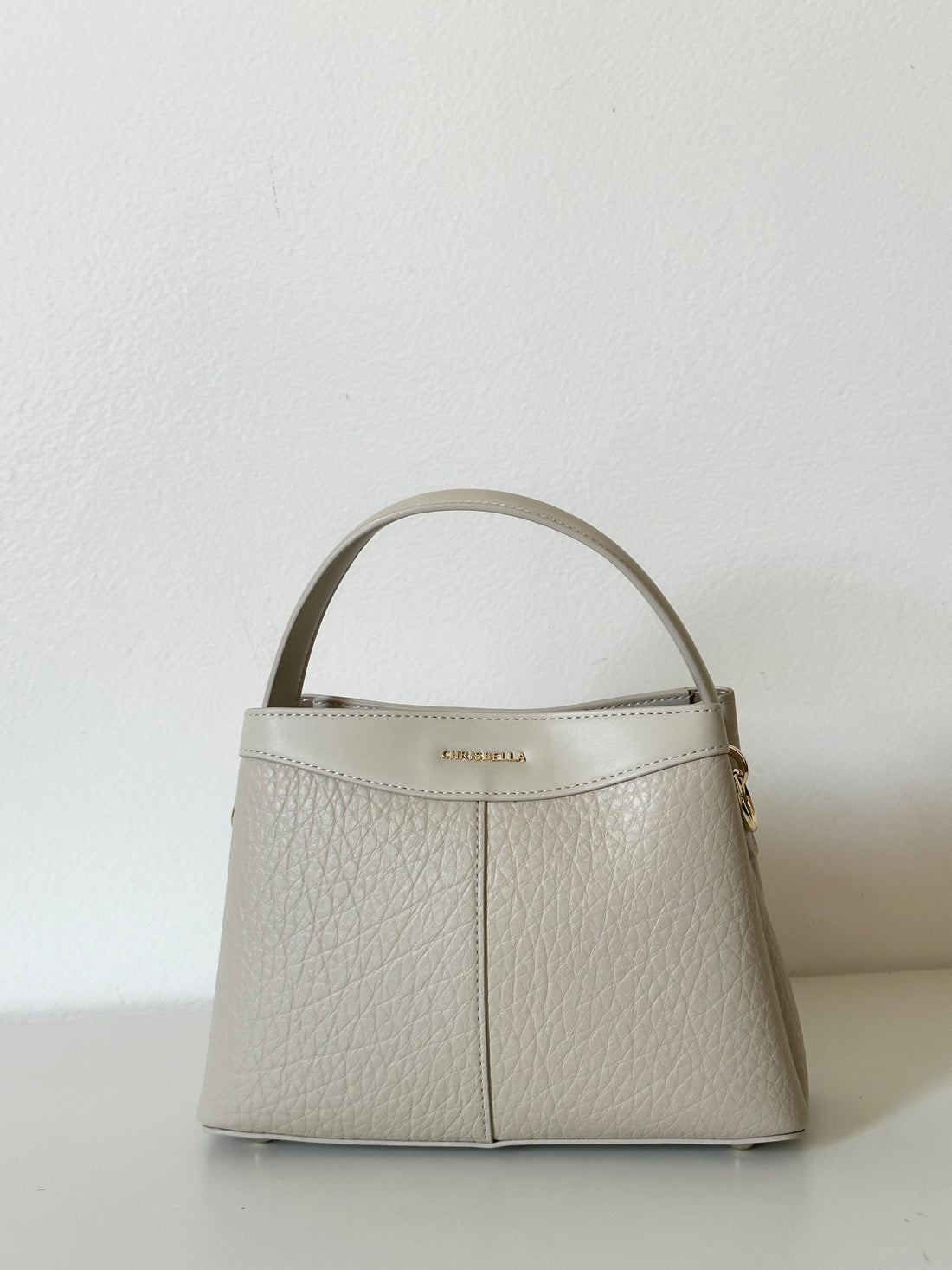 Chrisbella Mini Structured Top Handle Bag