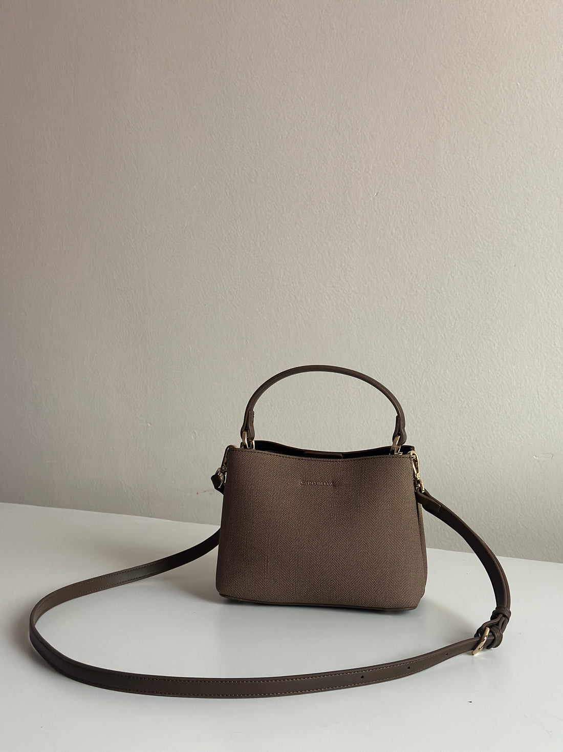 Cheisbella Top Handle Mini Structured Handbag