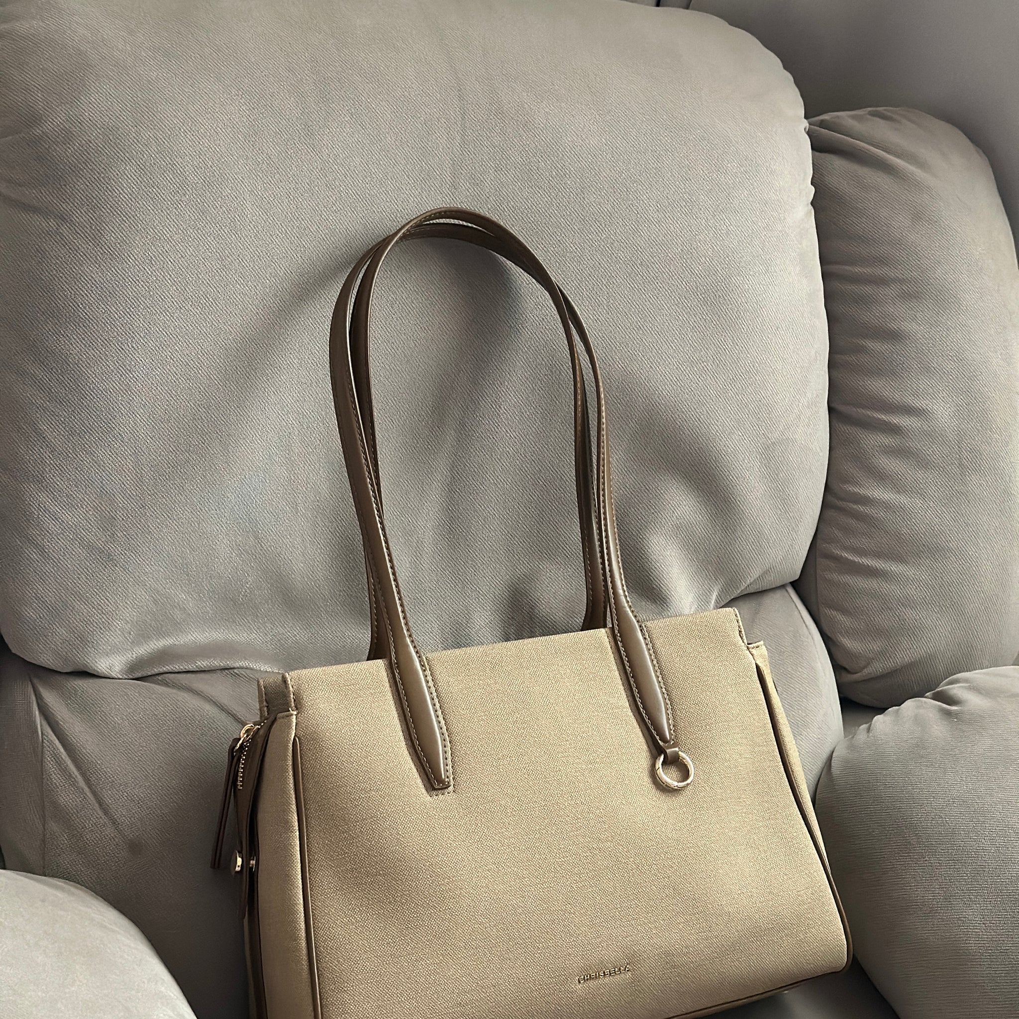 Chrisbella Classic Structured Tote Bag