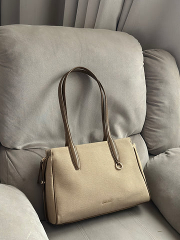 Chrisbella Classic Structured Tote Bag