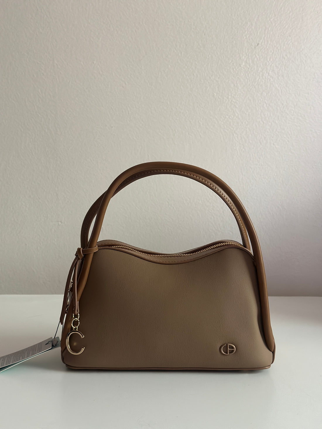 Chrisbella Soft Curved Bag with Matching Wallet