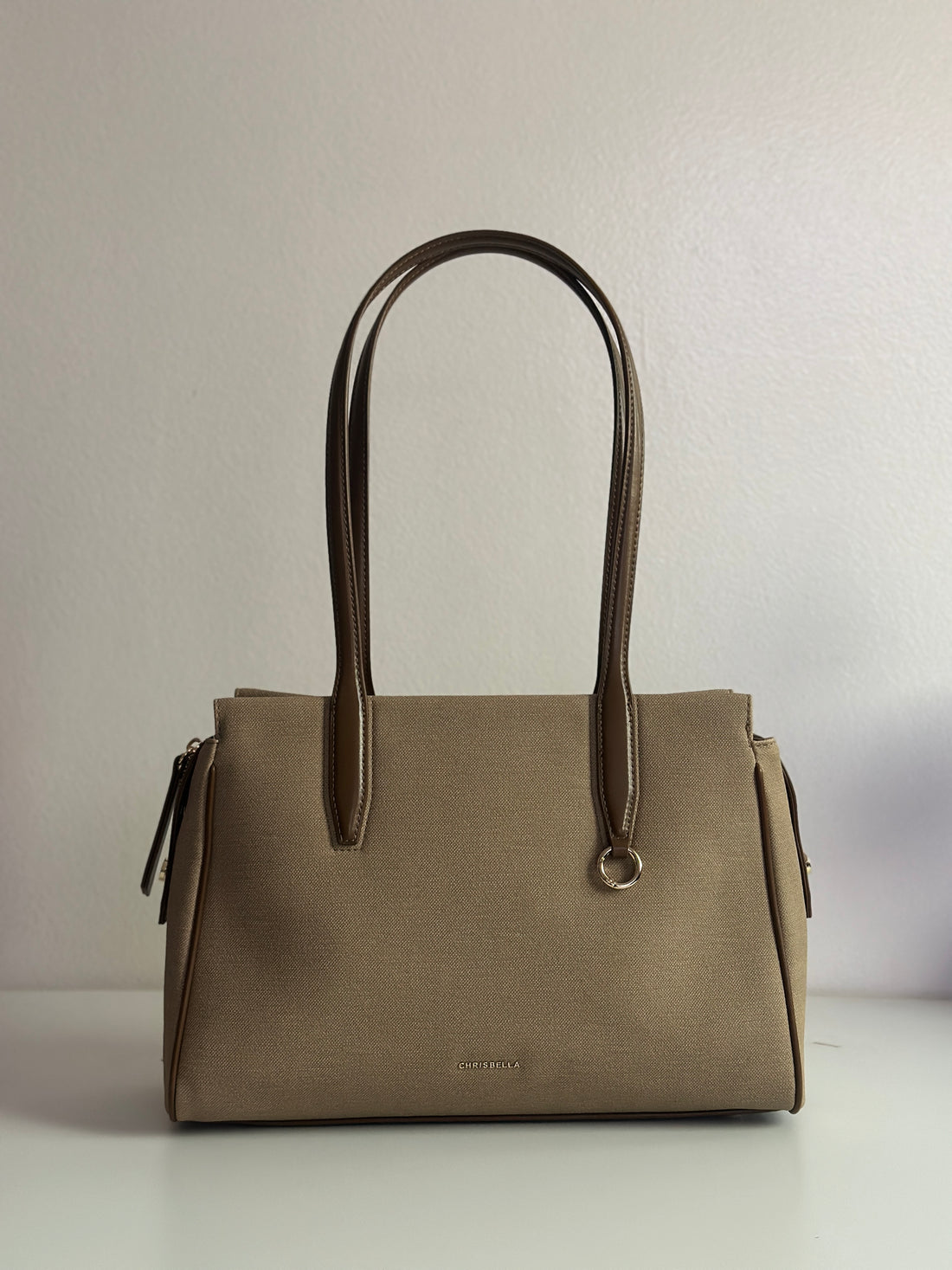 Chrisbella Classic Structured Tote Bag