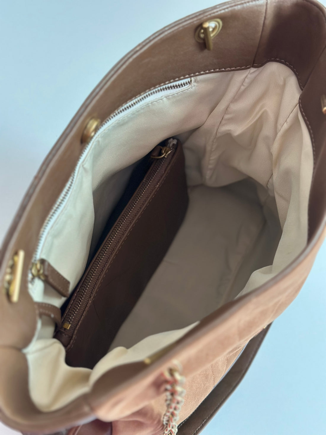 Designer-Inspired Chain Tote