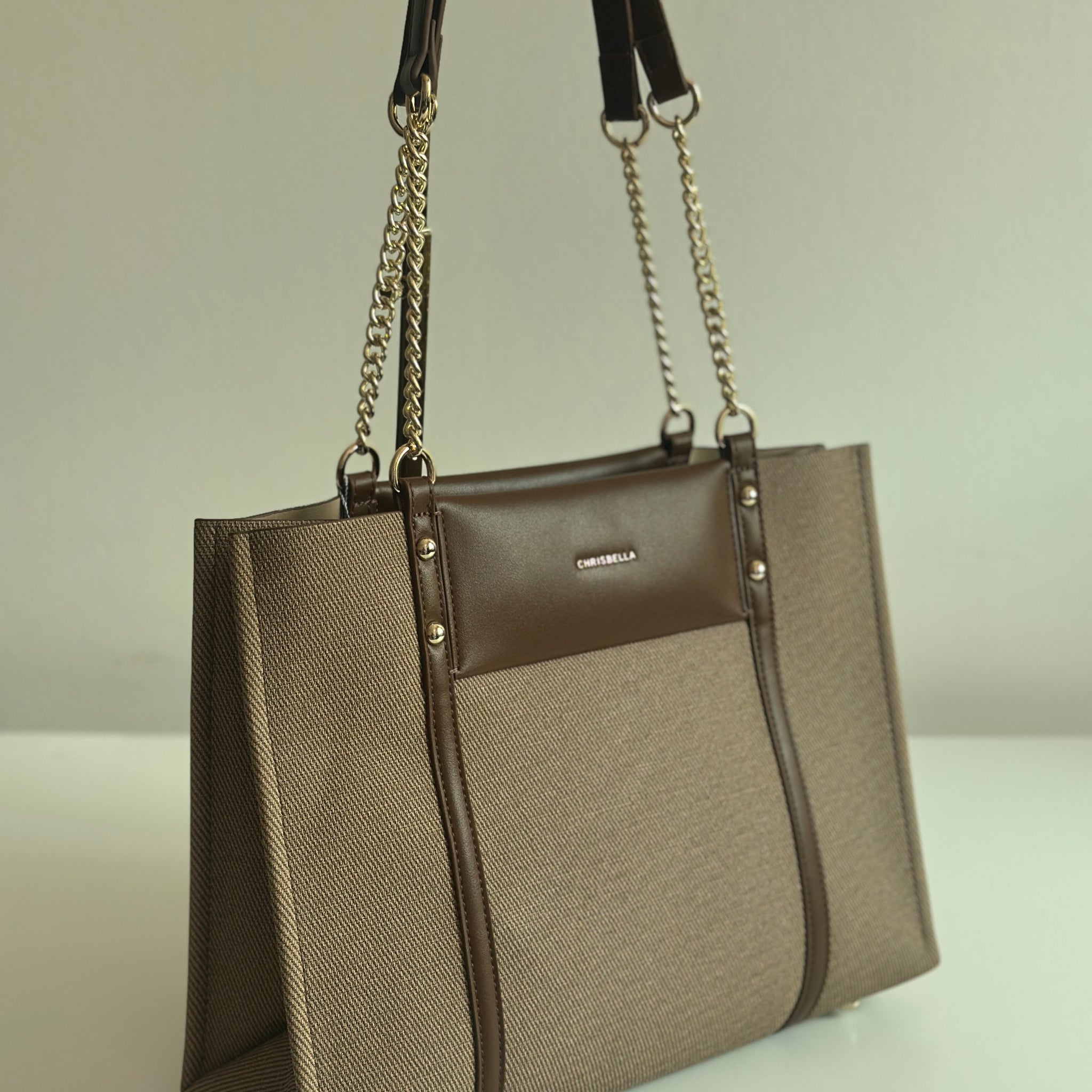 Chrisbella Chain Strap Tote