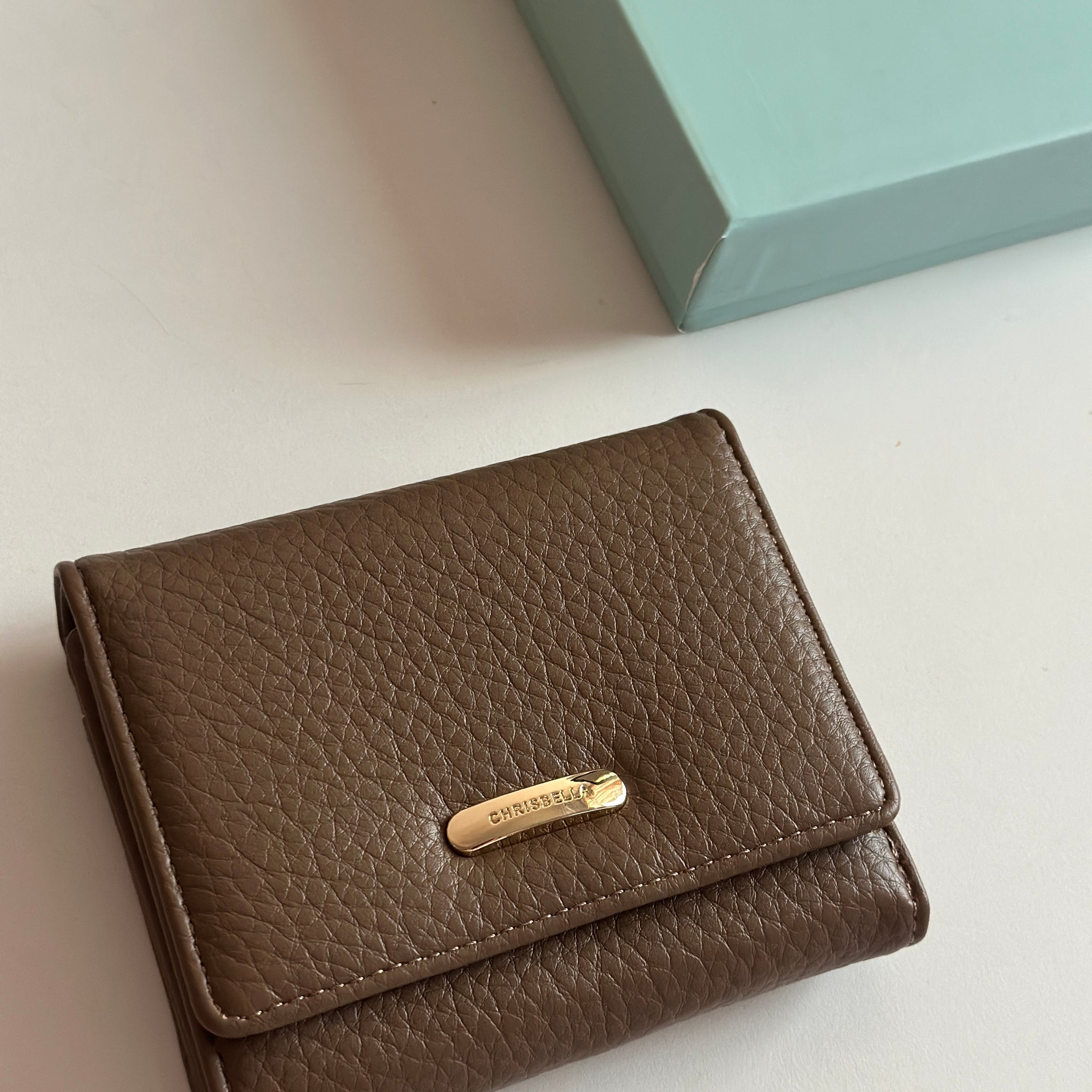 Chrisbella Tri-Fold Wallet- Minimalist