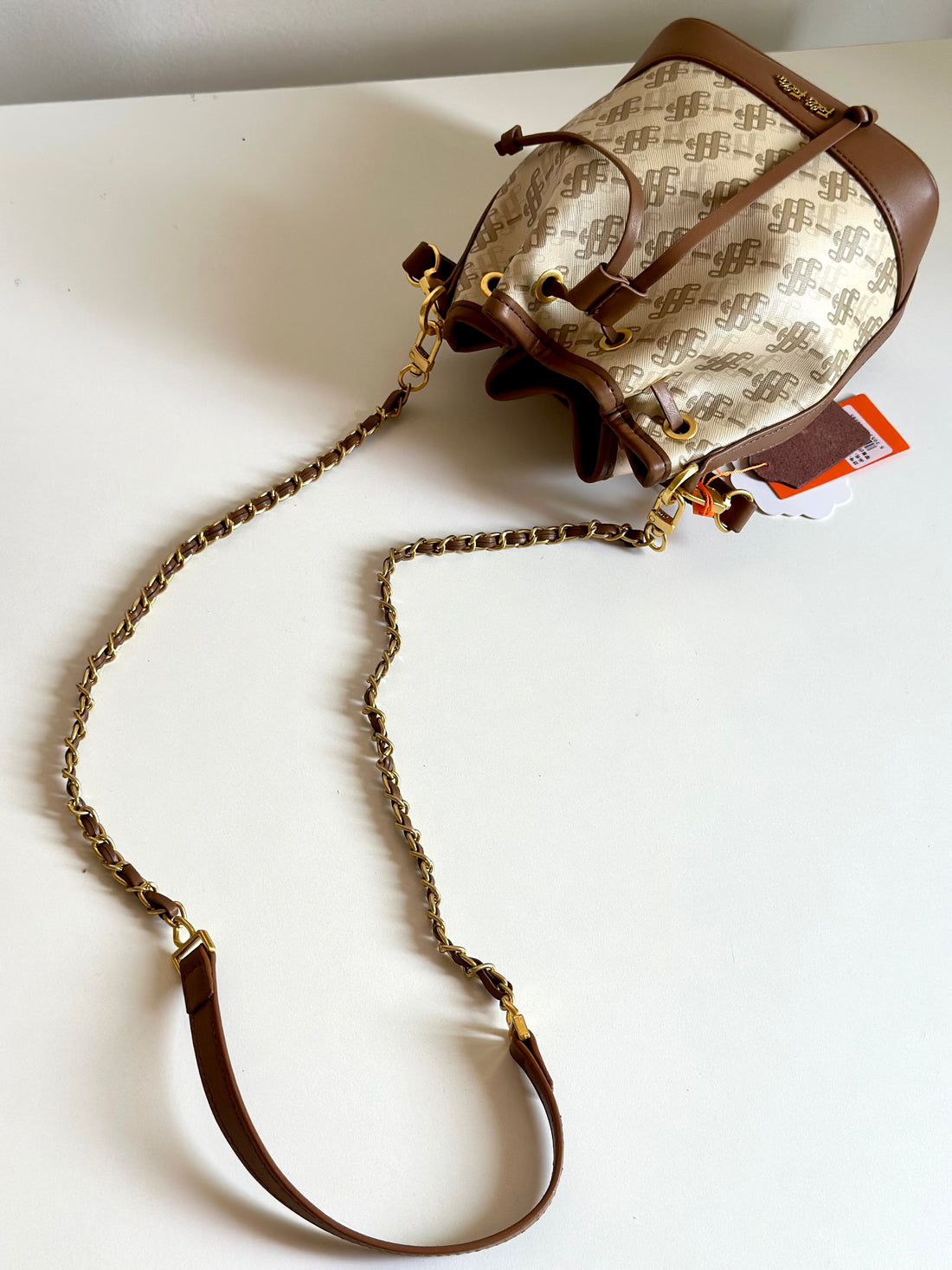 Follie Follie Monogram Bucket Bag