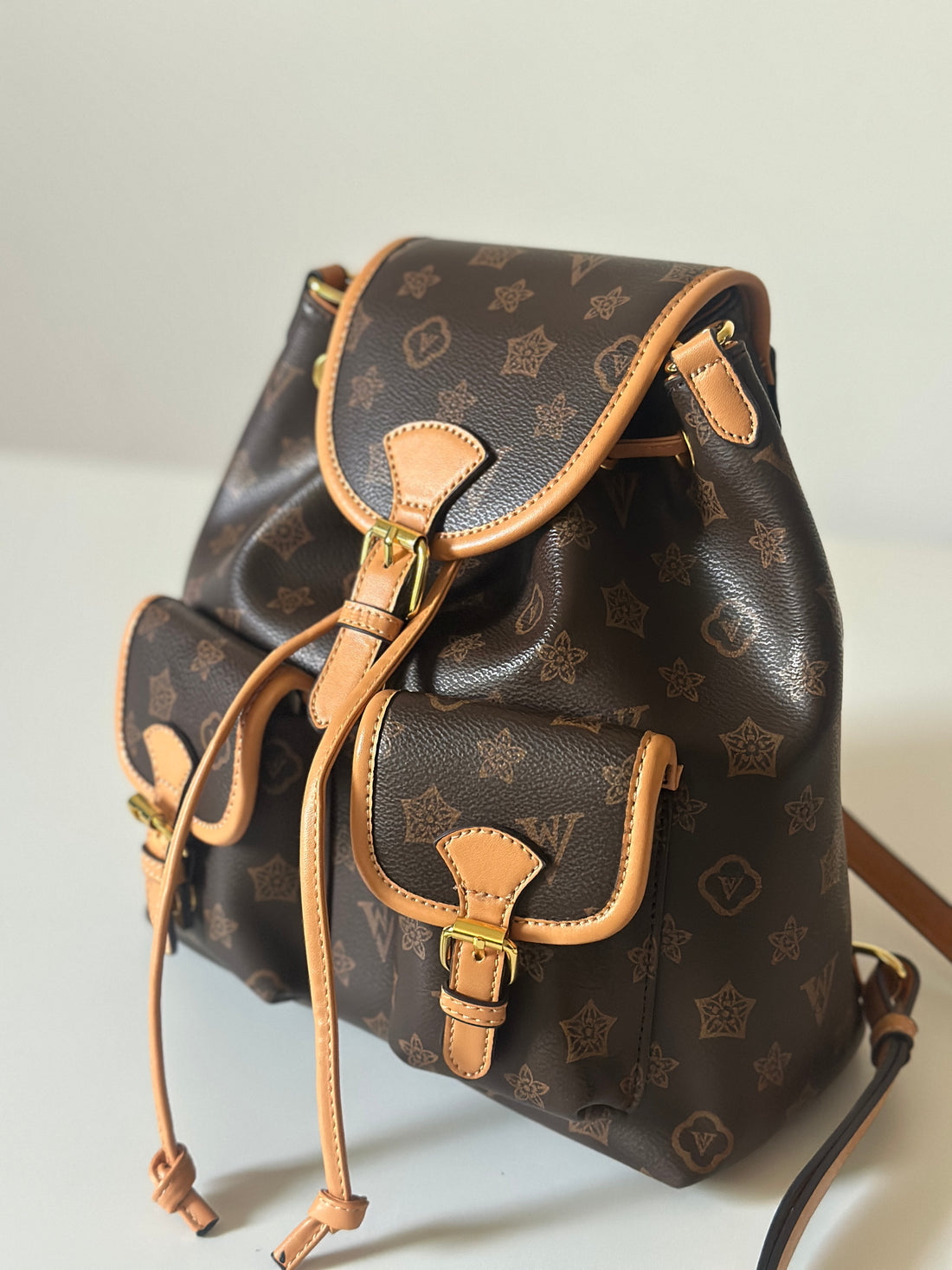 High Quality 2-Way Leather Backpack