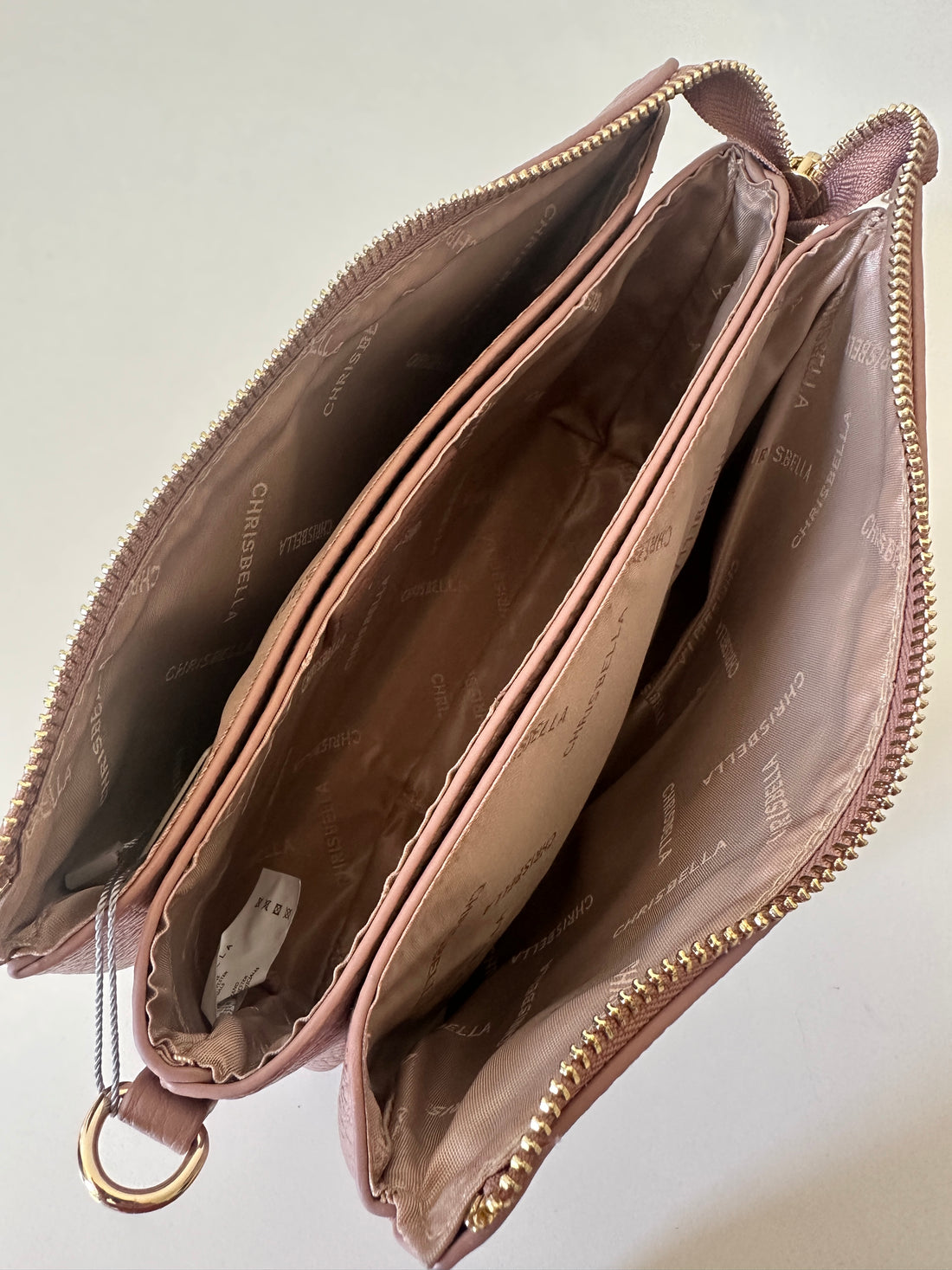 Chrisbella Triple Compartment Crossbody Bag