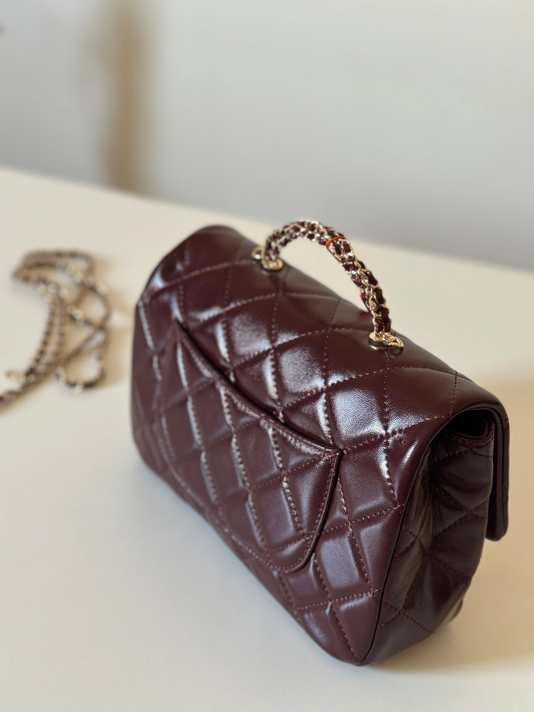 Inspired Medium Flap with Top Handle