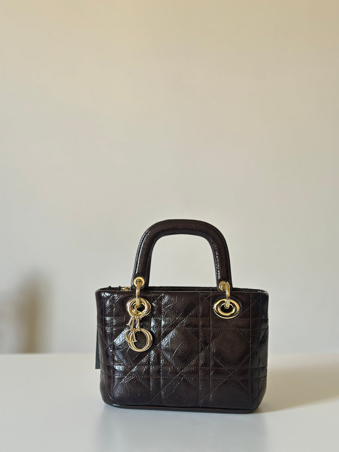 Inspired Eggplant Color Handbag