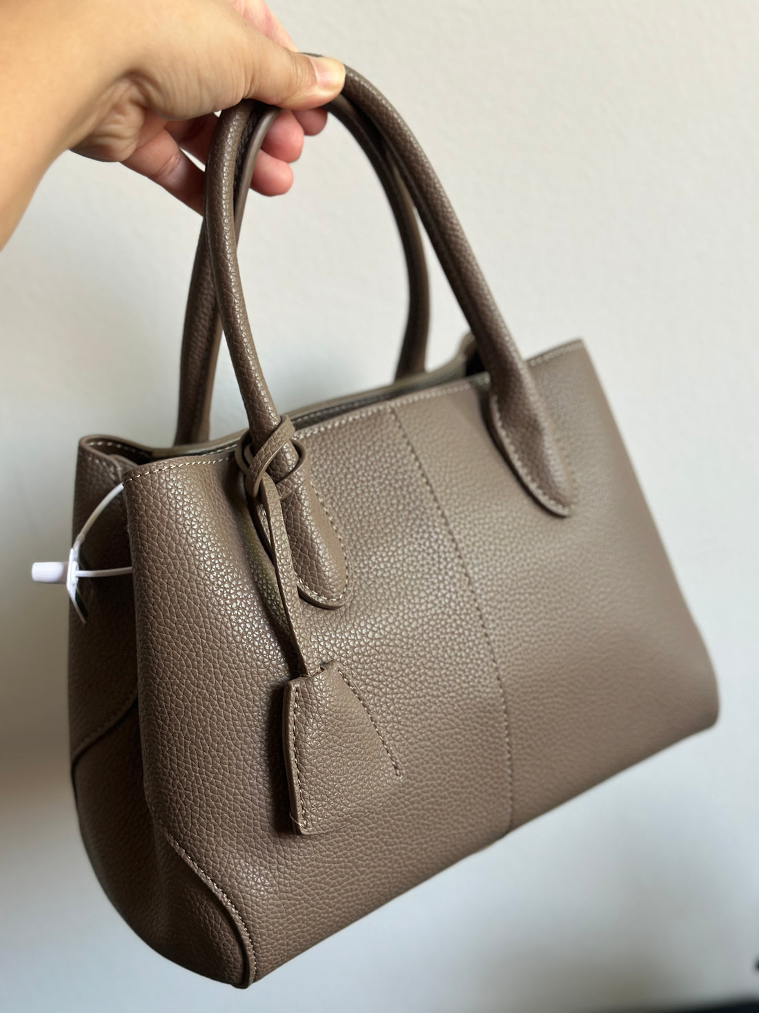 Medium Size Leather Handbag